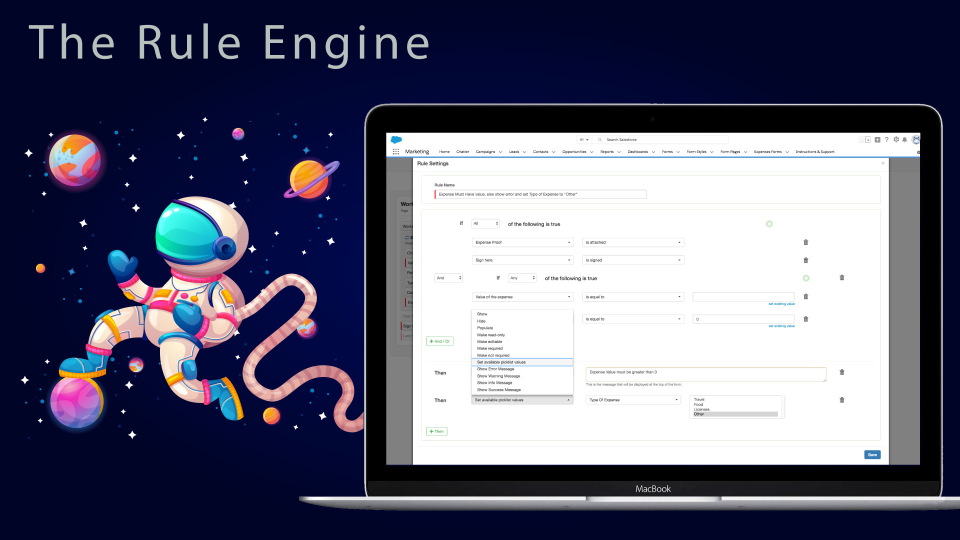 screenshot of 3b Forms
